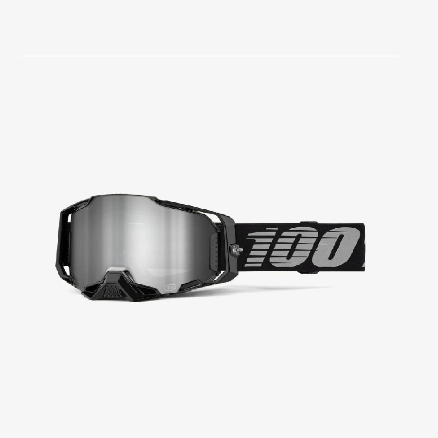 Armega Gogle Black - Silver Mi-rror Lens